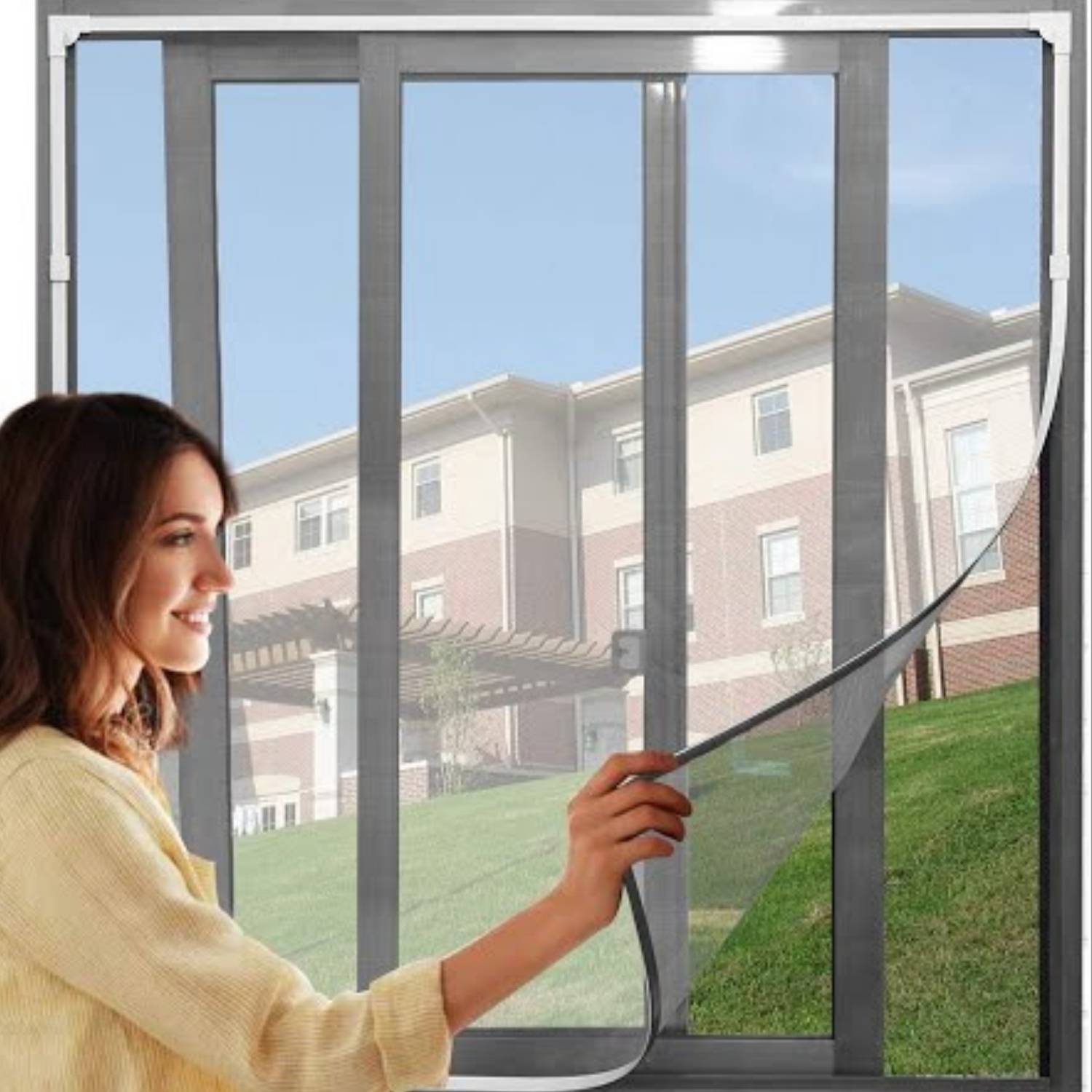 Magnetic Screen | Magnetic Window Screen | Window Screen With Magnets