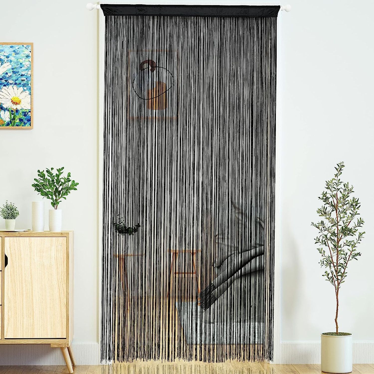 Cortina para Puerta | Cortina de Hilos para Puerta | Cortina Antimoscas para Puerta: image 3